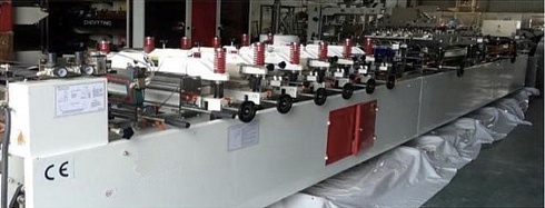 Автоматическая машина для производства многослойных пакетов CWZD-400B+FD