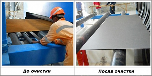 Дробеметная установка для очистки и покраски стальных листов PQ