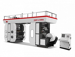 Флексопечатная машина планетарного типа (центральный барабан) ZXRY-41000A